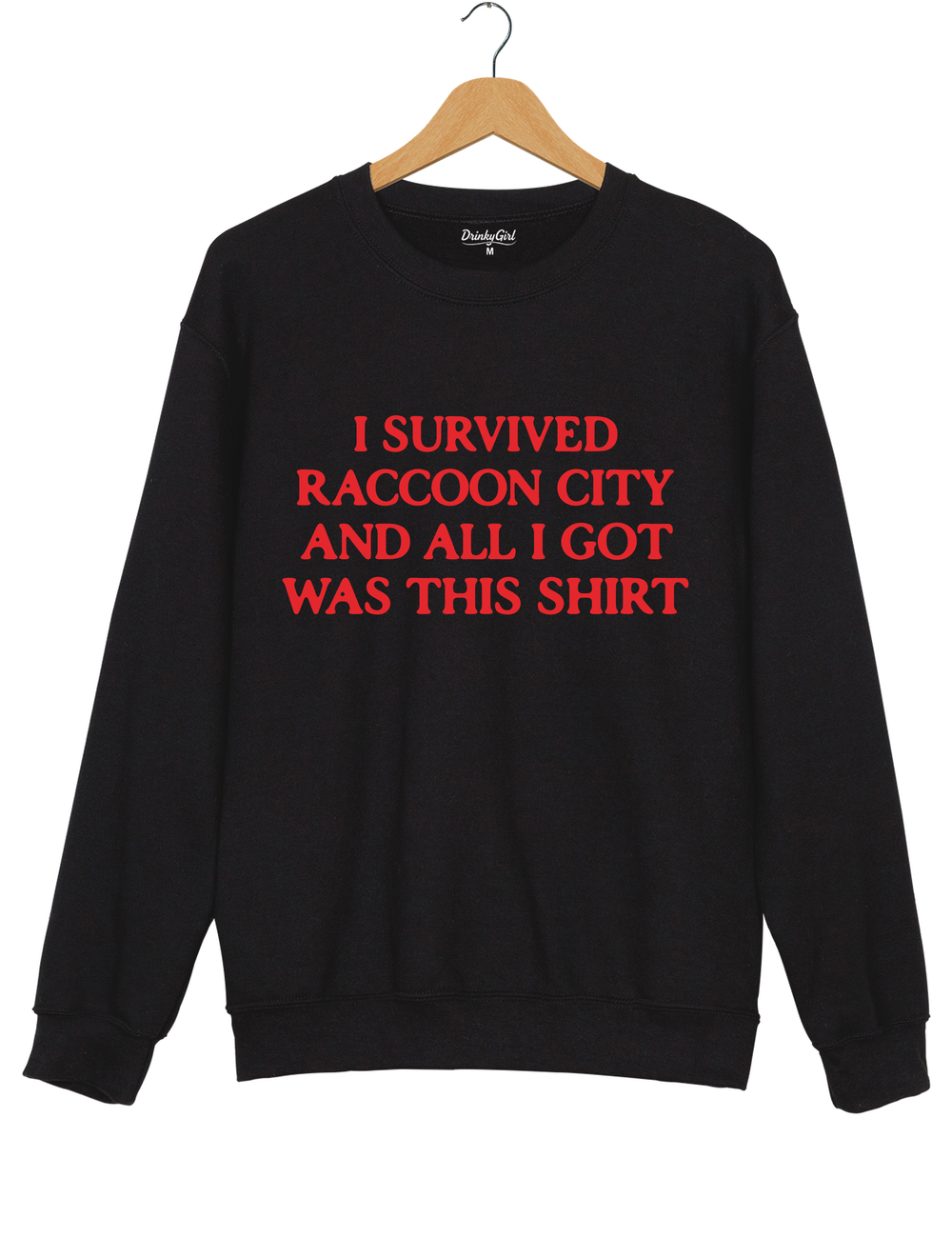 I Survived Raccoon City Resident Evil Sweatshirt - Black
