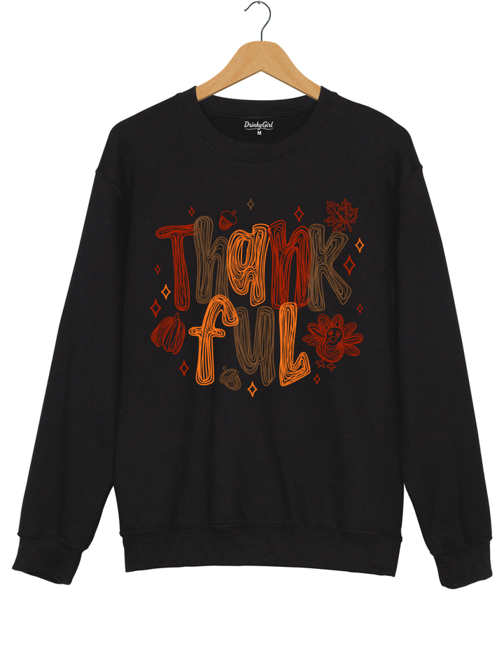 Thankful Sweatshirt - Black