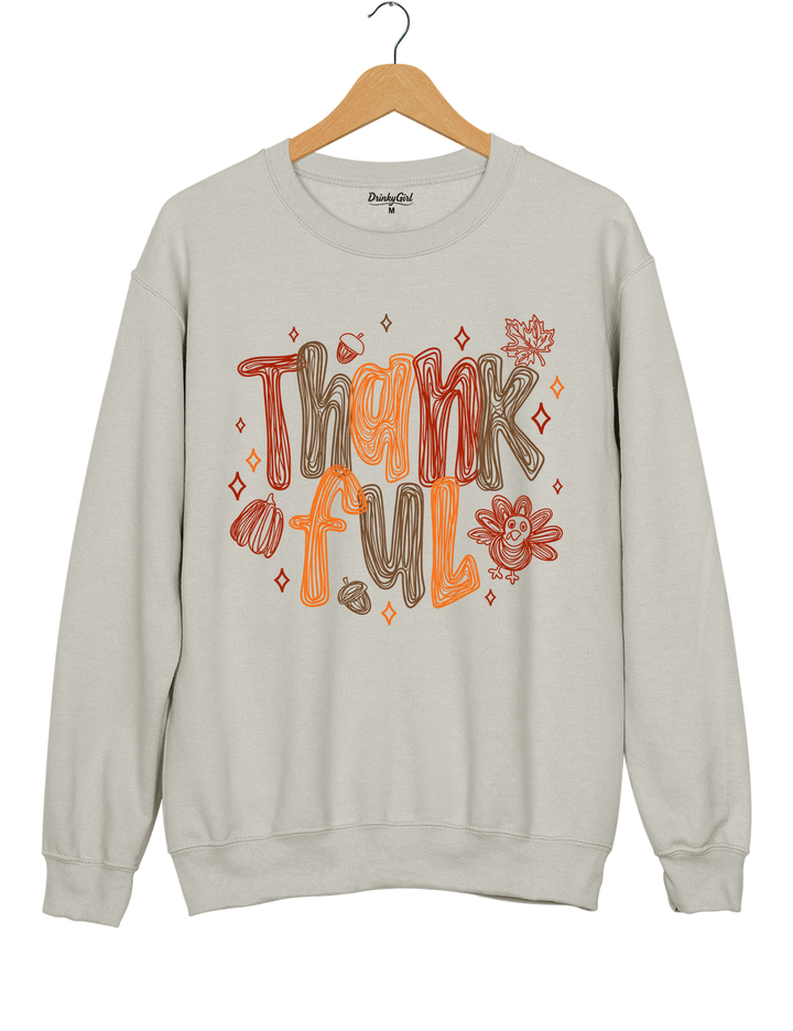 Thankful Sweatshirt - Gray