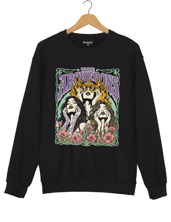 ACOTAR Archeron Sisters Sweatshirt - Black