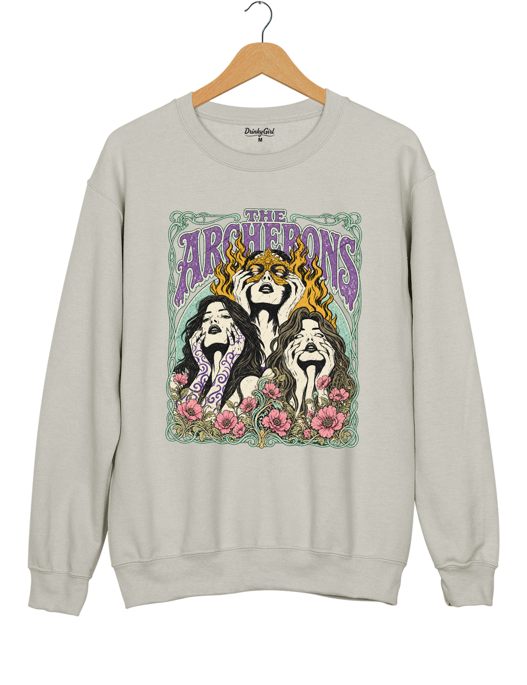 ACOTAR Archeron Sisters Sweatshirt - Gray