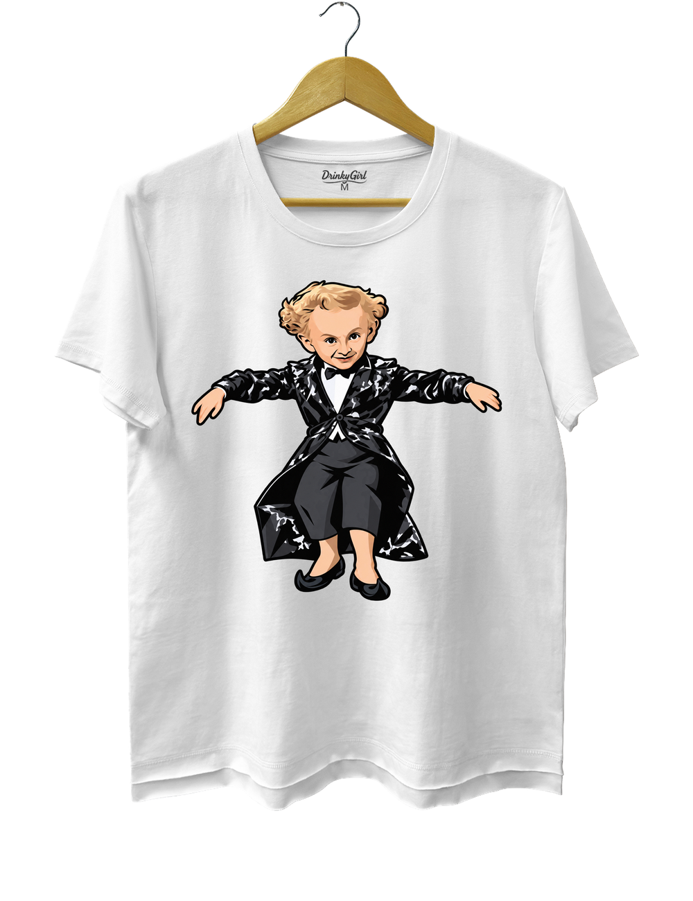 Rumpelstiltskin Tiptoeing Tee - White