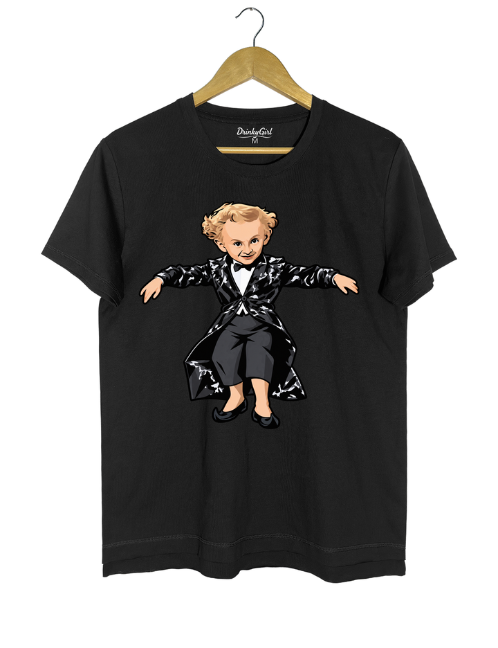 Rumpelstiltskin Tiptoeing Tee - Black