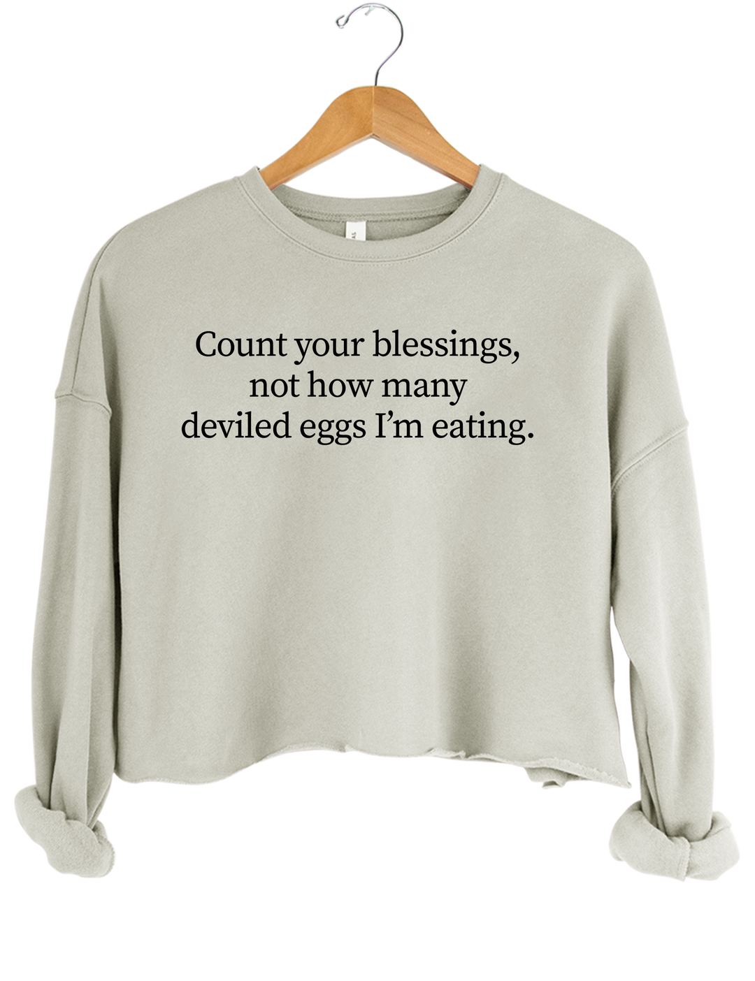 Count Your Blessings Not How Many Deviled Eggs I&