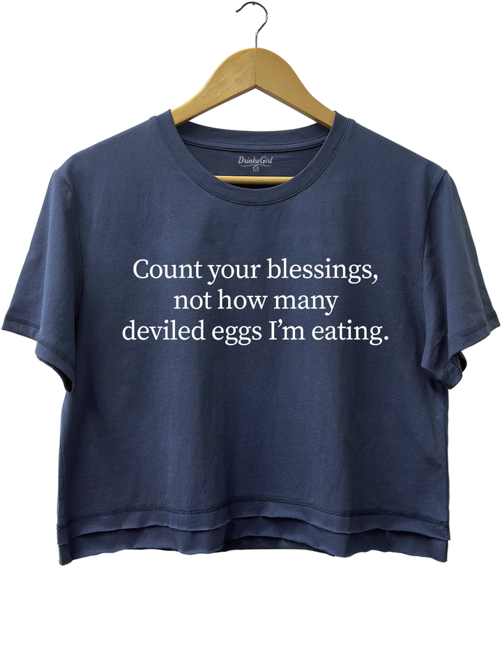 Count Your Blessings Not How Many Deviled Eggs I&