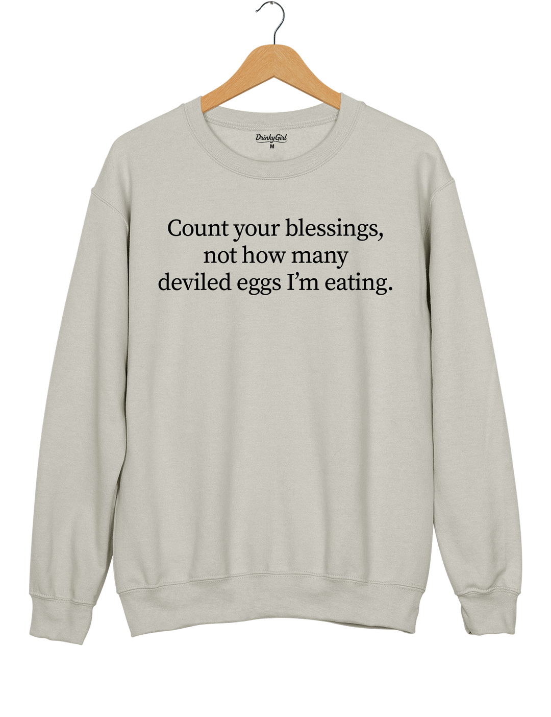 Count Your Blessings Not How Many Deviled Eggs I&