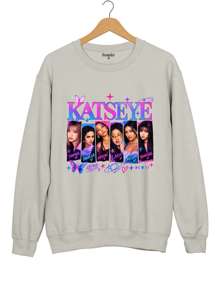 Katseye Girls 2026 Sweatshirt - Gray