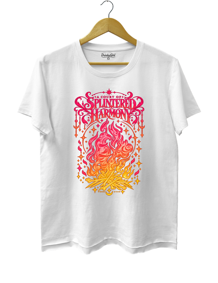 A Court Of Splintered Harmony Tee - White