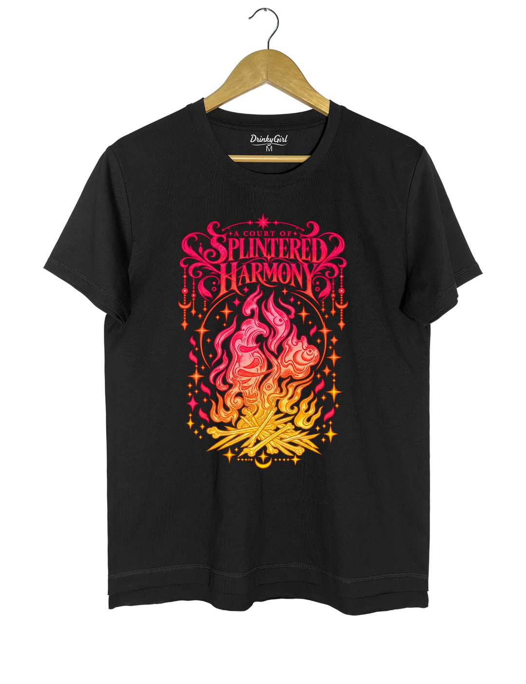 A Court Of Splintered Harmony Tee - Black