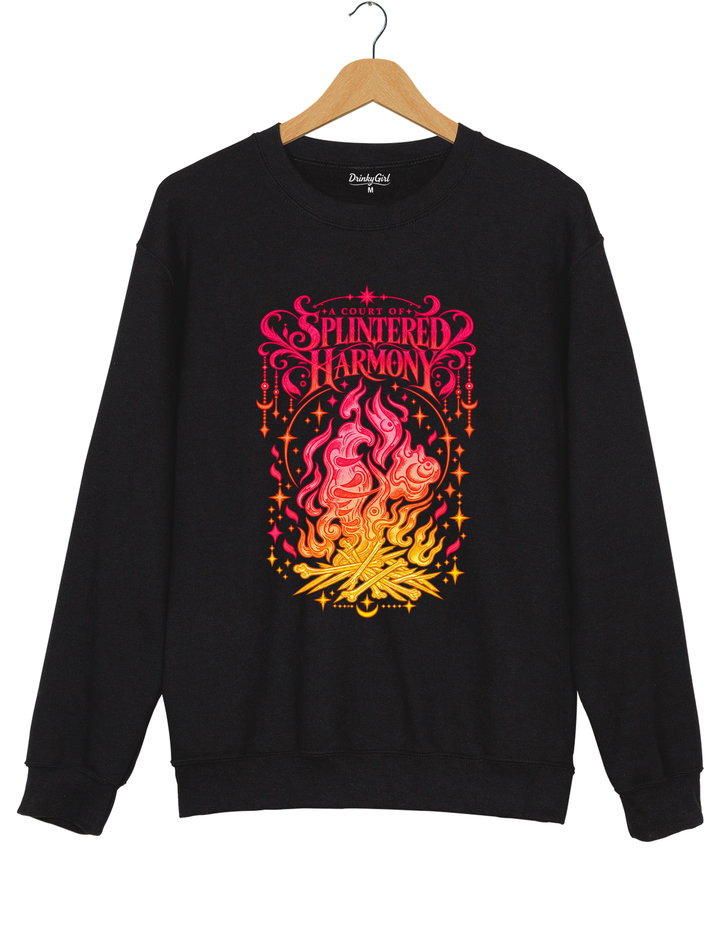 A Court Of Splintered Harmony Sweatshirt - Black