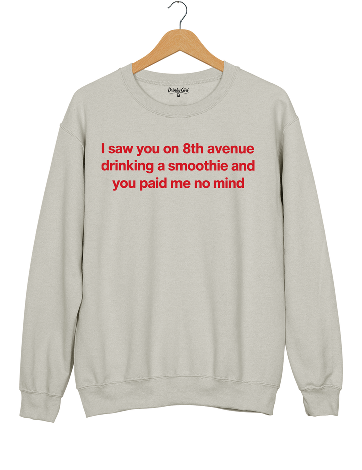 Dancing With The Stars Connor Wood 8th Avenue Smoothie Sweatshirt - Gray