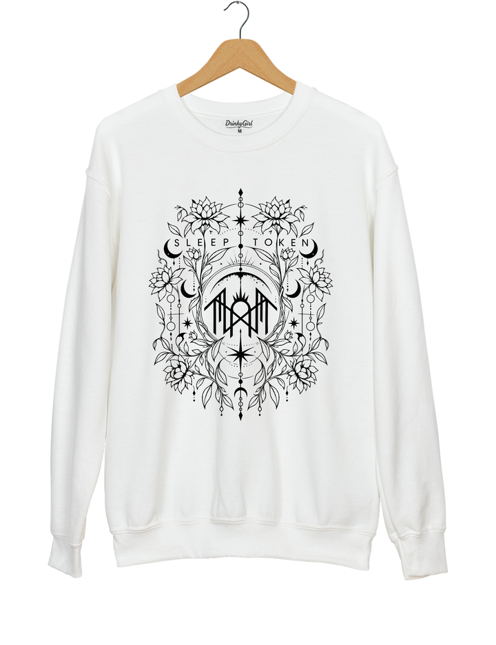 Sleep Token Sweatshirt - White