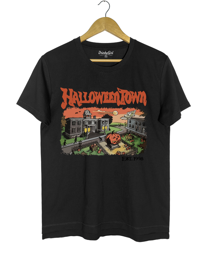 Halloween Town Est 1998 Tee - Black