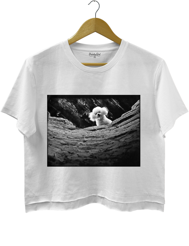 Silence Of The Lambs dog Crop Top