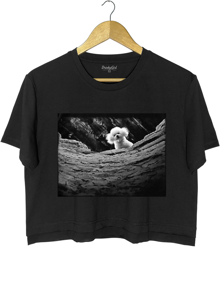 Silence Of The Lambs dog Crop Top