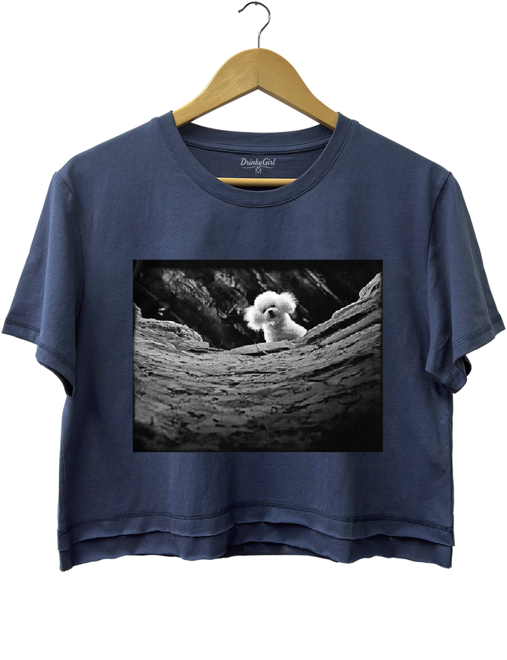 Silence Of The Lambs dog Crop Top