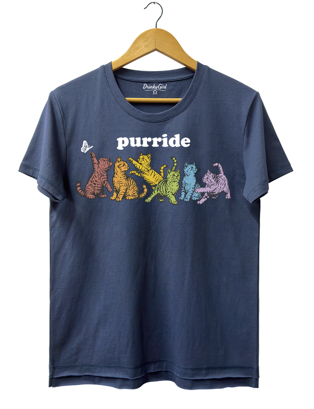 LGBTQ Cat Crop Top