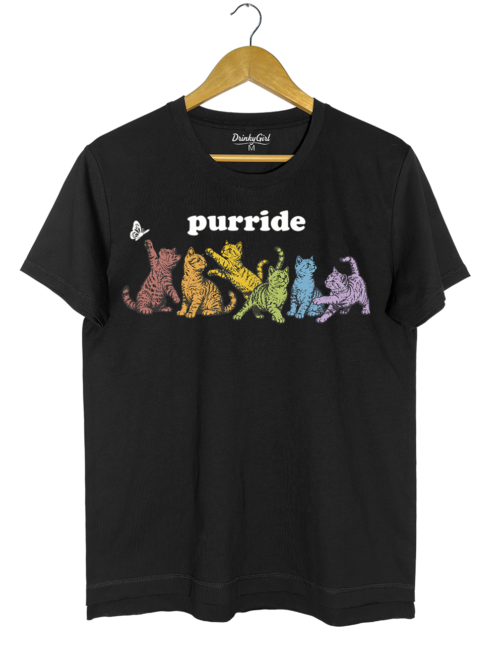 LGBTQ Cat Crop Top
