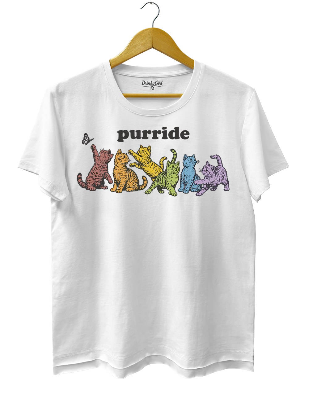 LGBTQ Cat Crop Top