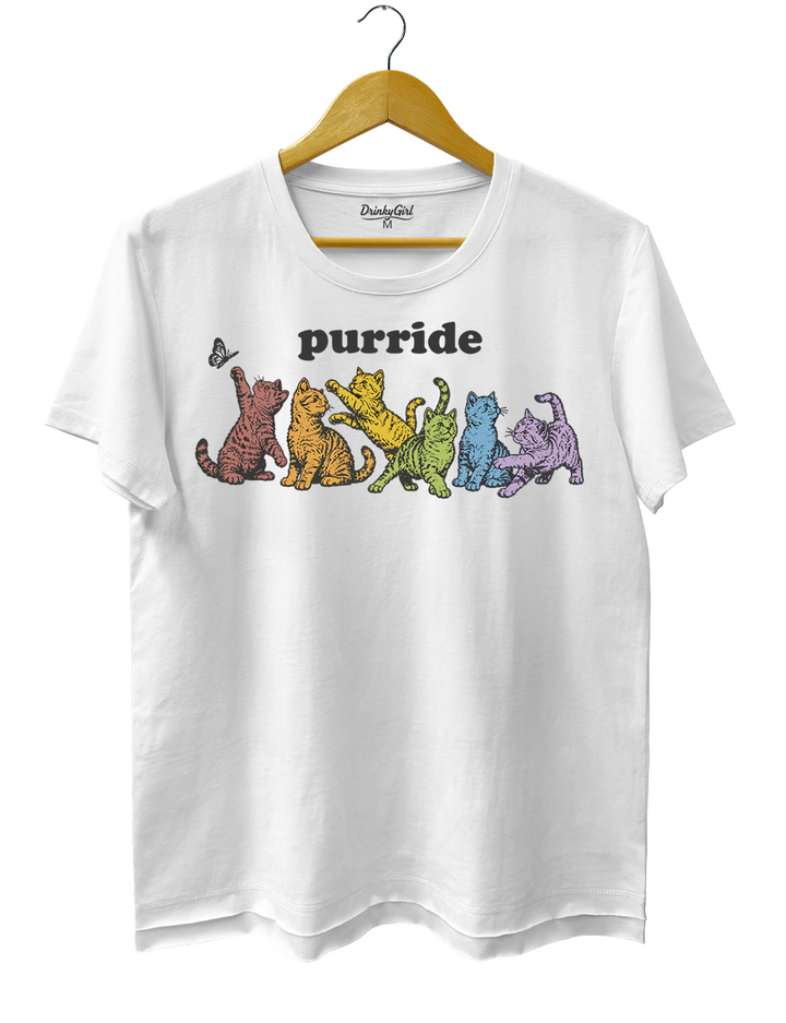 LGBTQ Cat Crop Top