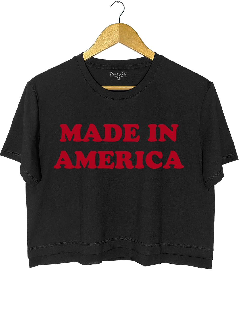 Made In America Crop Top