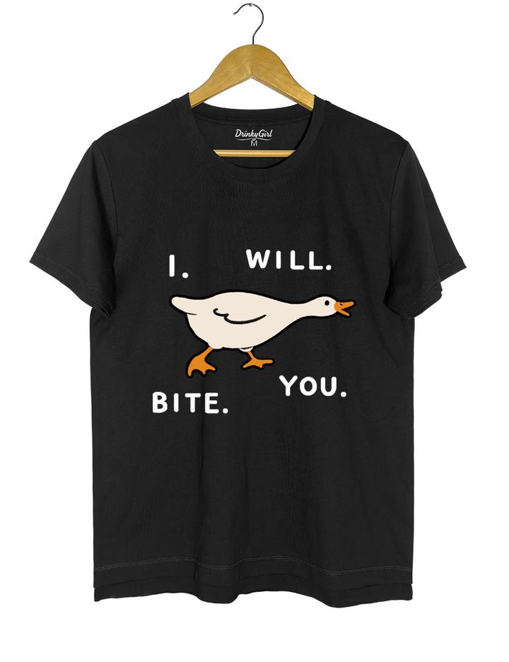 Will Bite You Goose Crop Top
