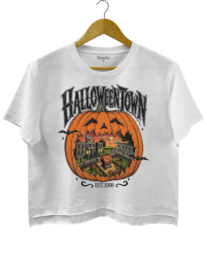 Halloweentown Est 1998 Crop Top