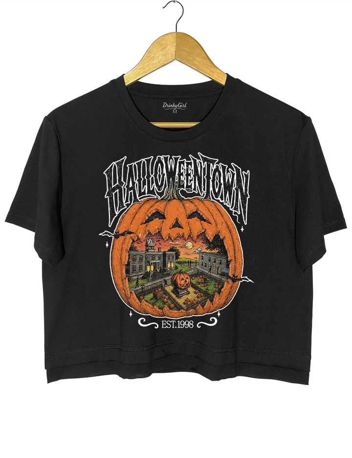 Halloweentown Est 1998 Crop Top
