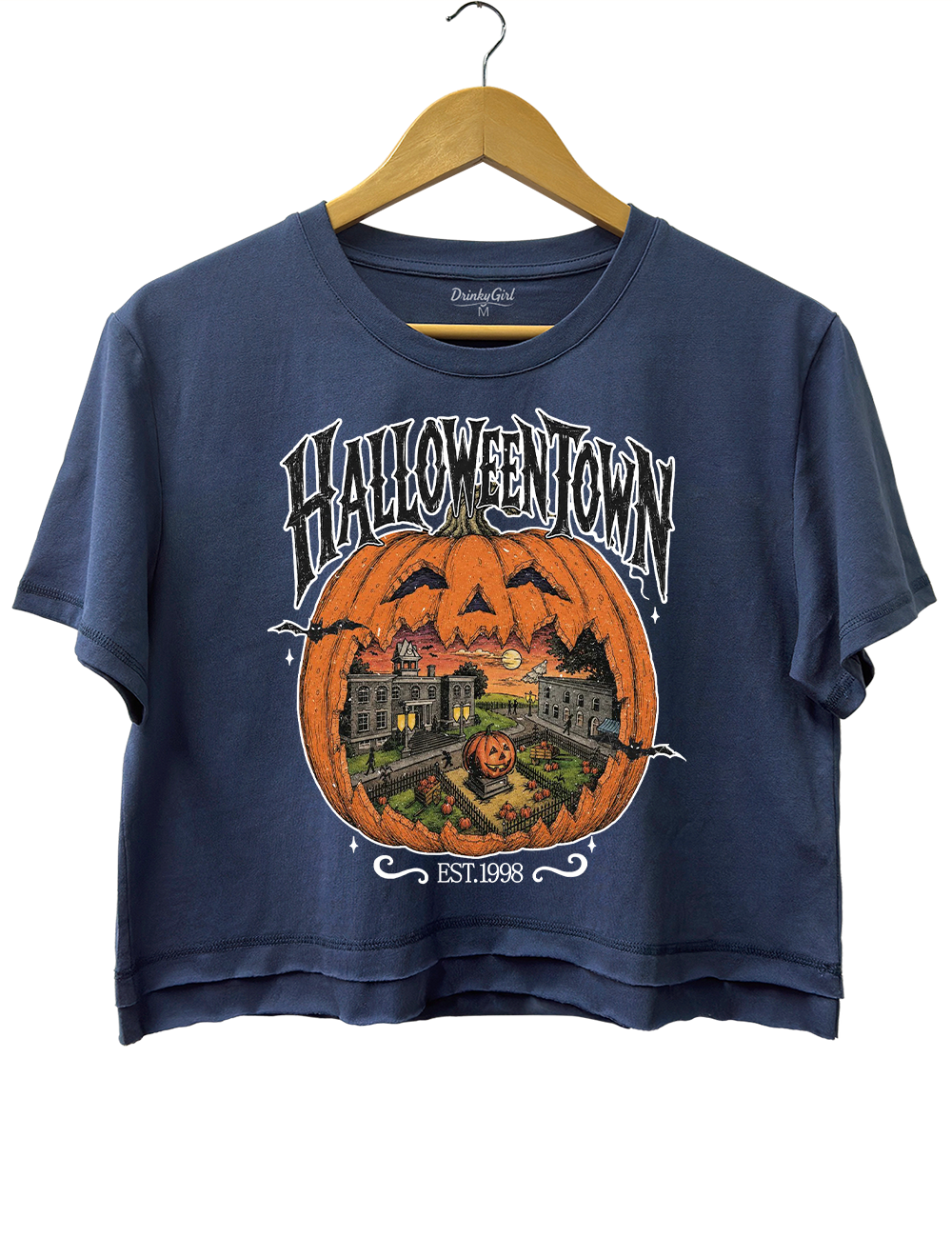 Halloweentown Est 1998 Crop Top