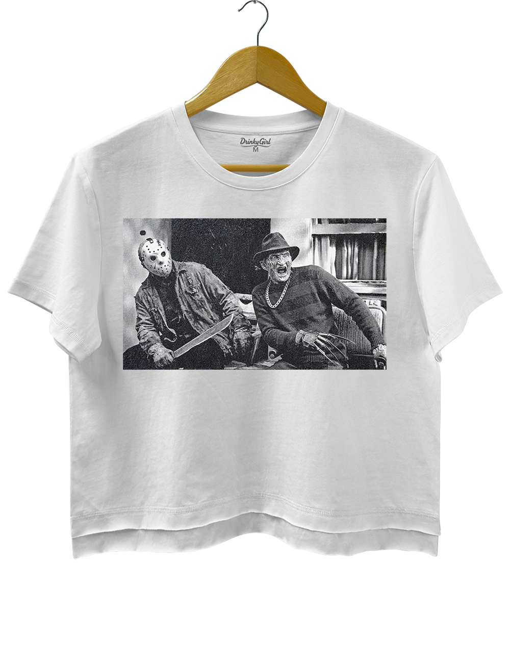 Freddy Krueger Jason Voorhees Crop Top
