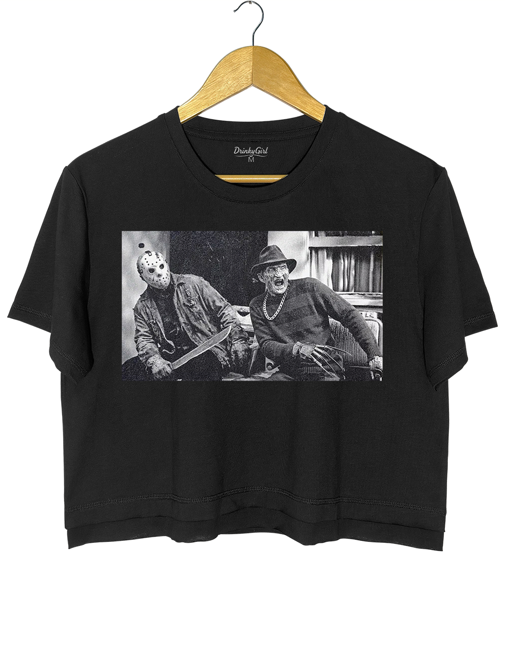 Freddy Krueger Jason Voorhees Crop Top