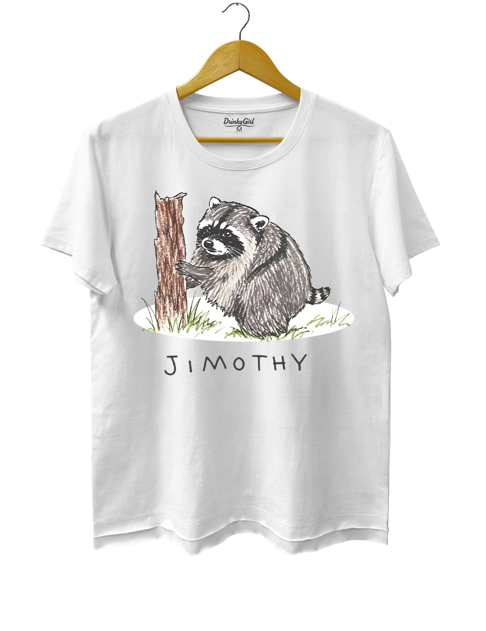 Cute Baby Raccoon Jimothy Tee