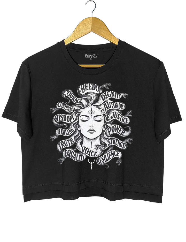 Medusa Mythical Crop Top