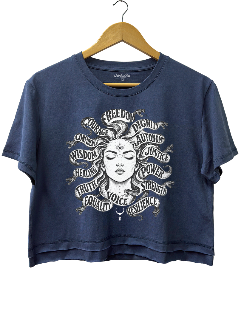 Medusa Mythical Crop Top