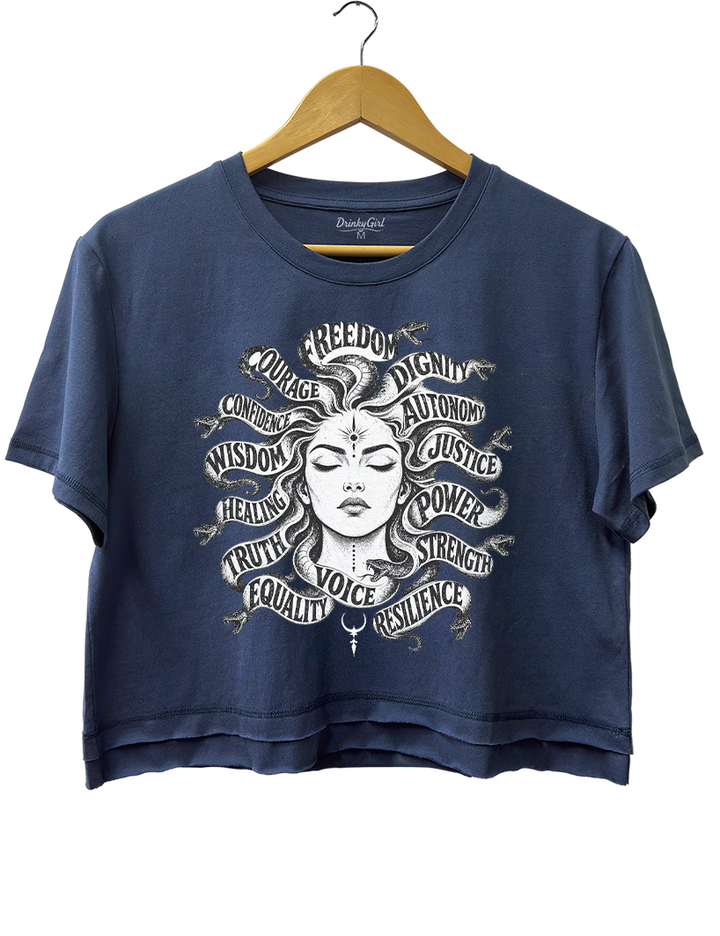 Medusa Mythical Crop Top