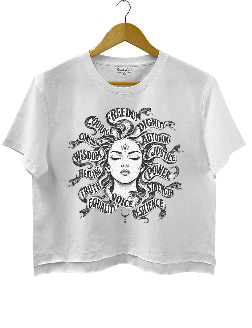 Medusa Mythical Crop Top