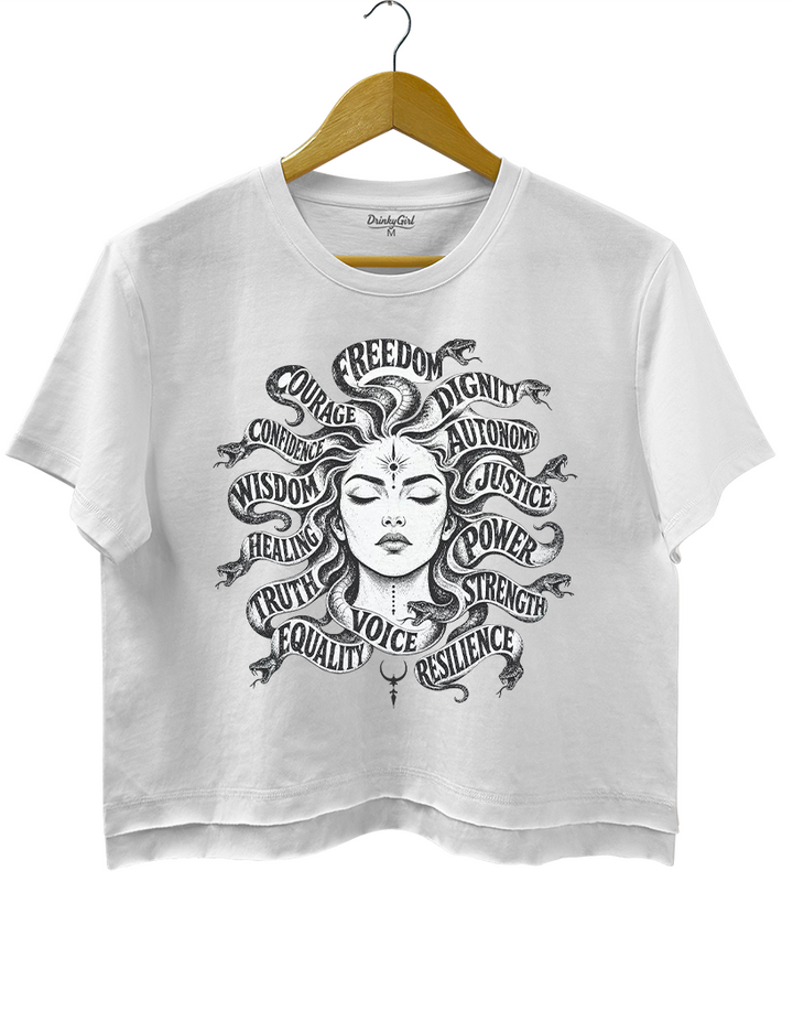 Medusa Mythical Crop Top