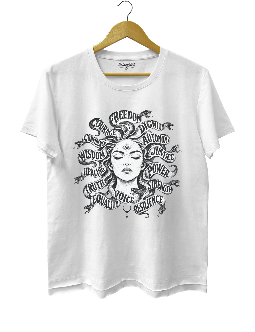 Medusa Mythical Tee - White