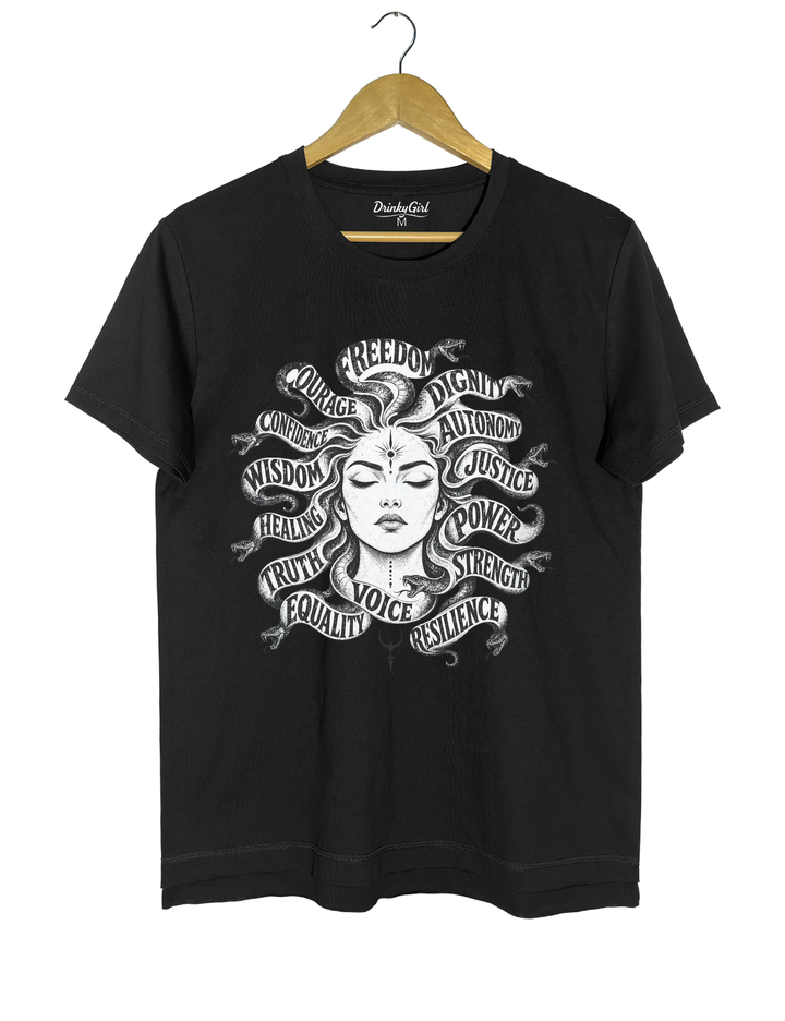 Medusa Mythical Tee - Black