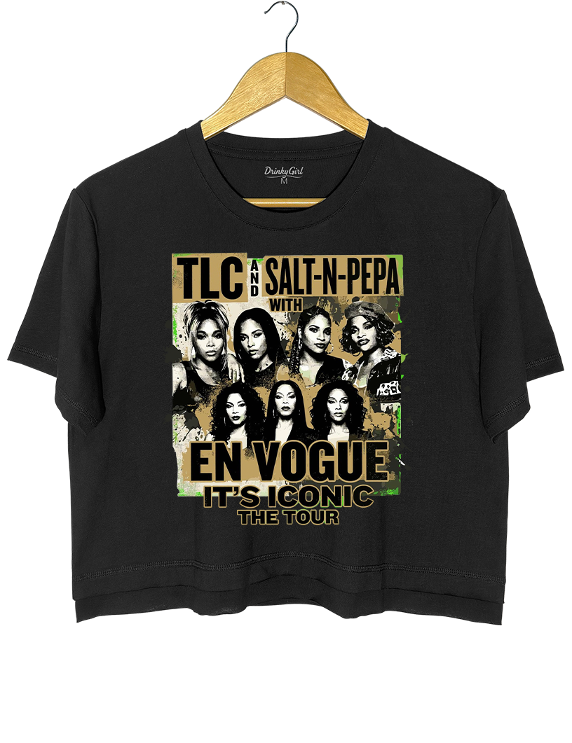 TLC Salt-N-Pepa En Vogue Tour  Crop Top