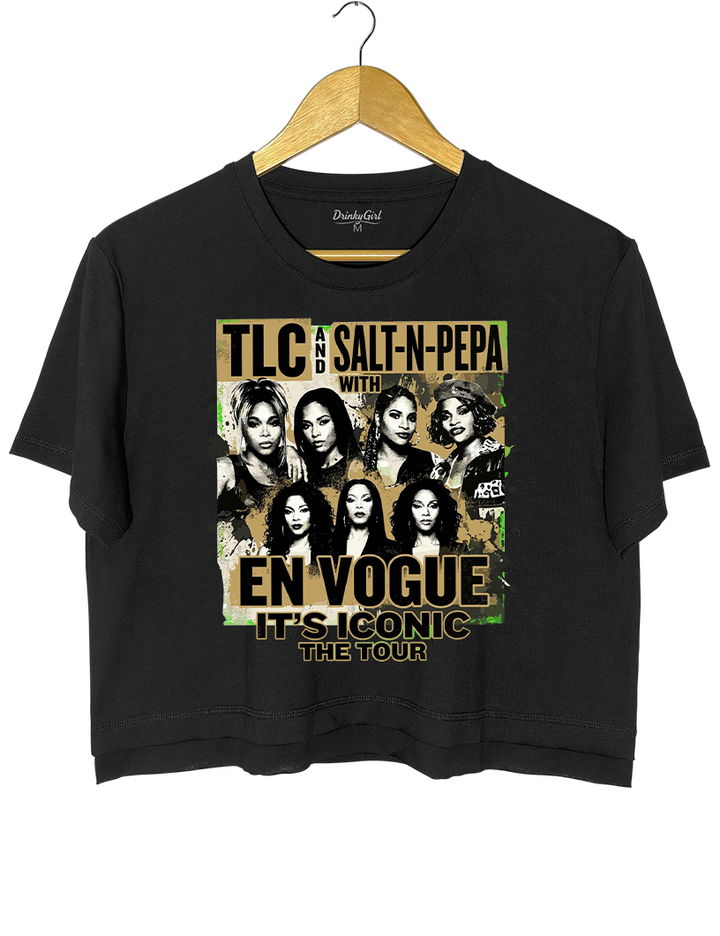 TLC Salt-N-Pepa En Vogue Tour  Crop Top
