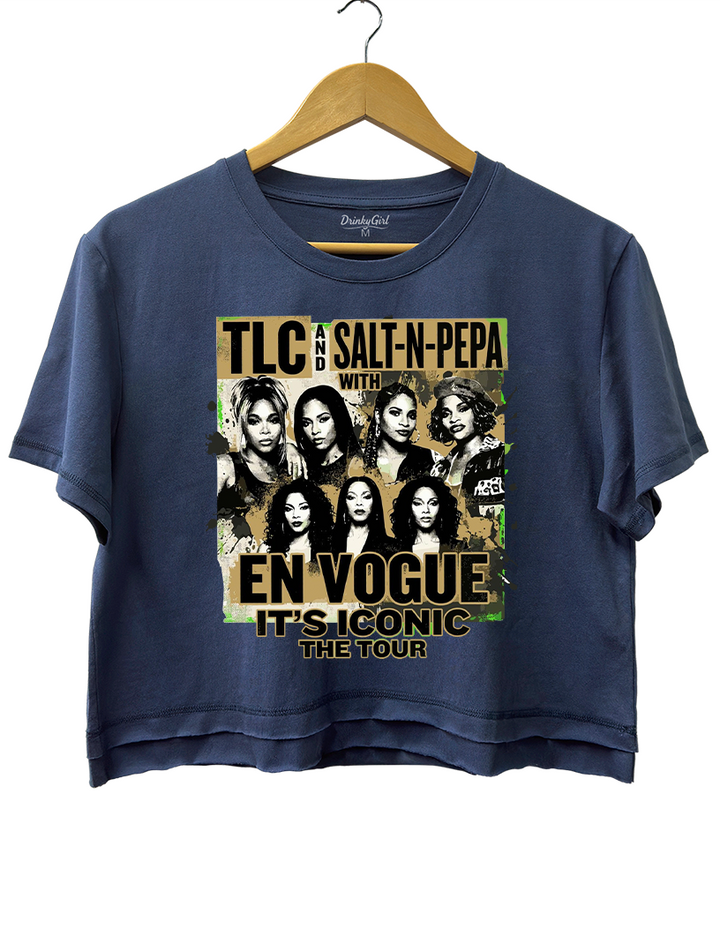 TLC Salt-N-Pepa En Vogue Tour  Crop Top