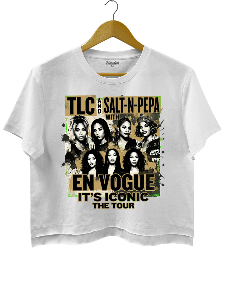 TLC Salt-N-Pepa En Vogue Tour  Crop Top