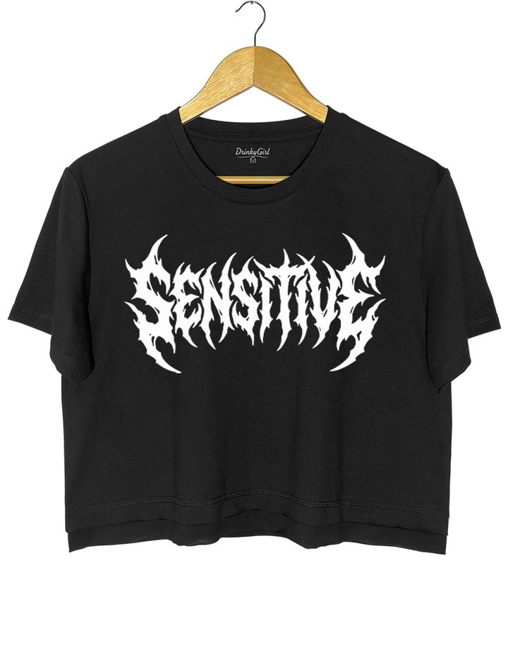 Sensitivity and Empathy is a Strength Crop Top