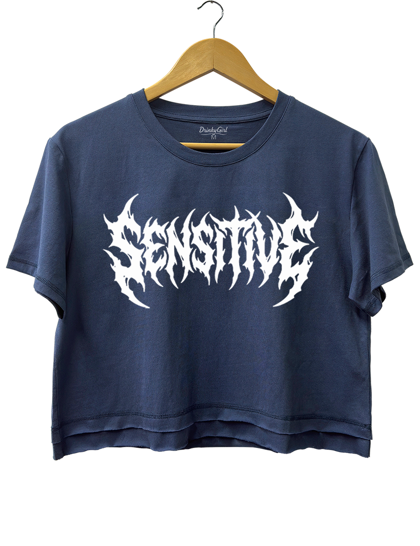 Sensitivity and Empathy is a Strength Crop Top
