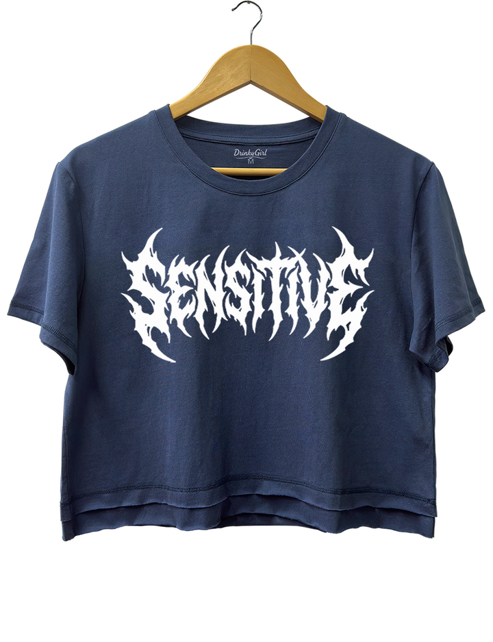 Sensitivity and Empathy is a Strength Crop Top