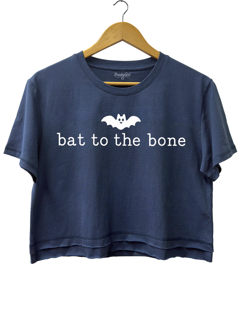 Bat To The Bone Crop Top