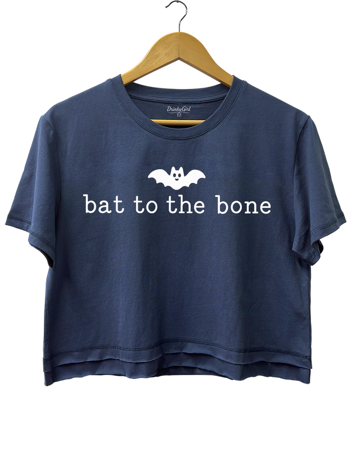 Bat To The Bone Crop Top