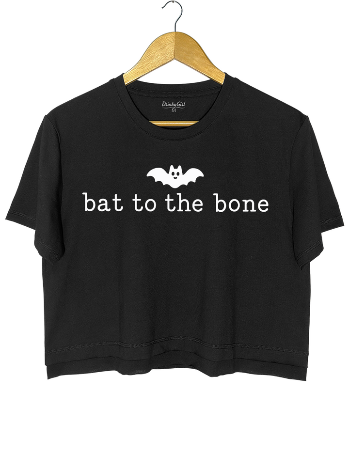 Bat To The Bone Crop Top