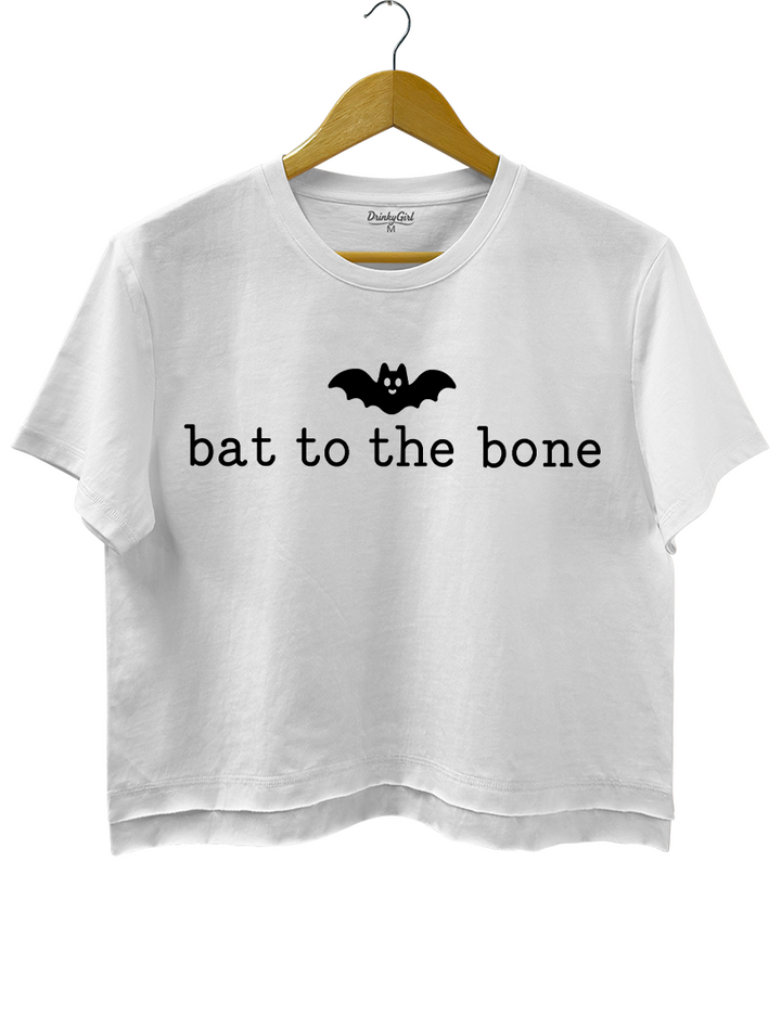Bat To The Bone Crop Top